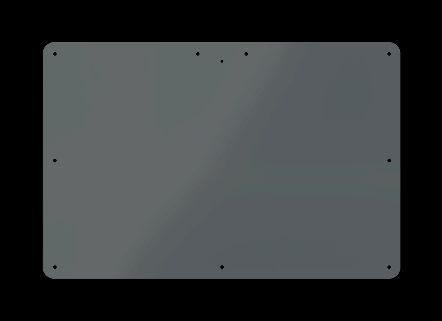 Clear Back Plexiglass for HAUTE42 R16