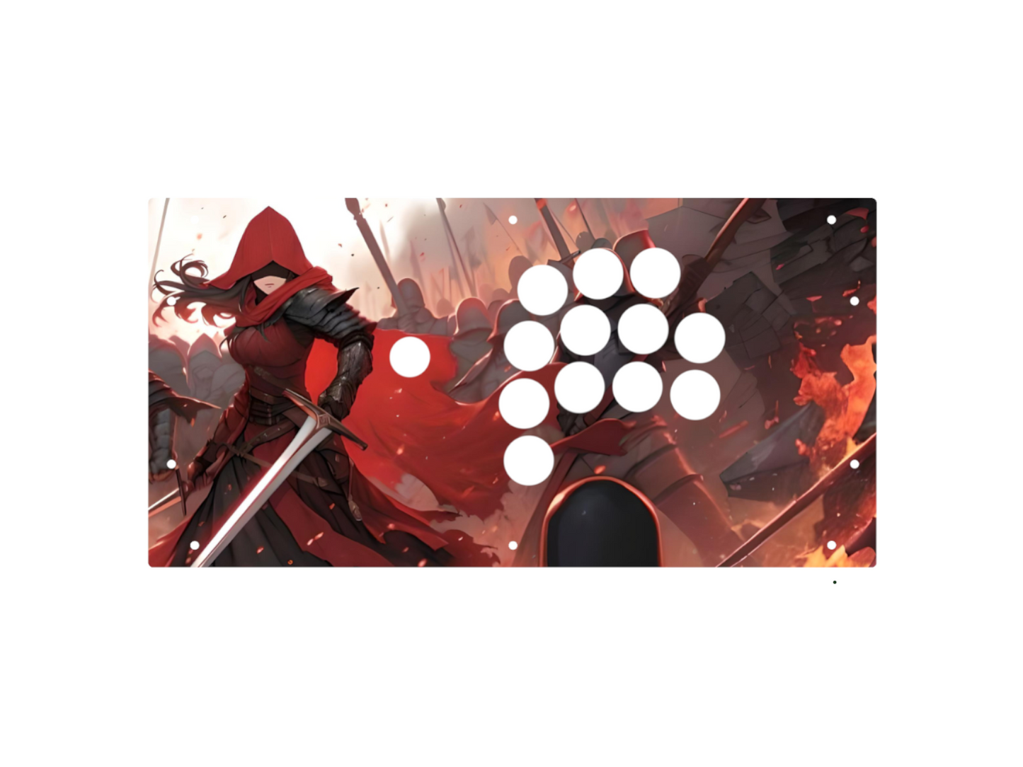 Custom Arcade Stick Artwork Print & Cut (For any Custom Layouts)