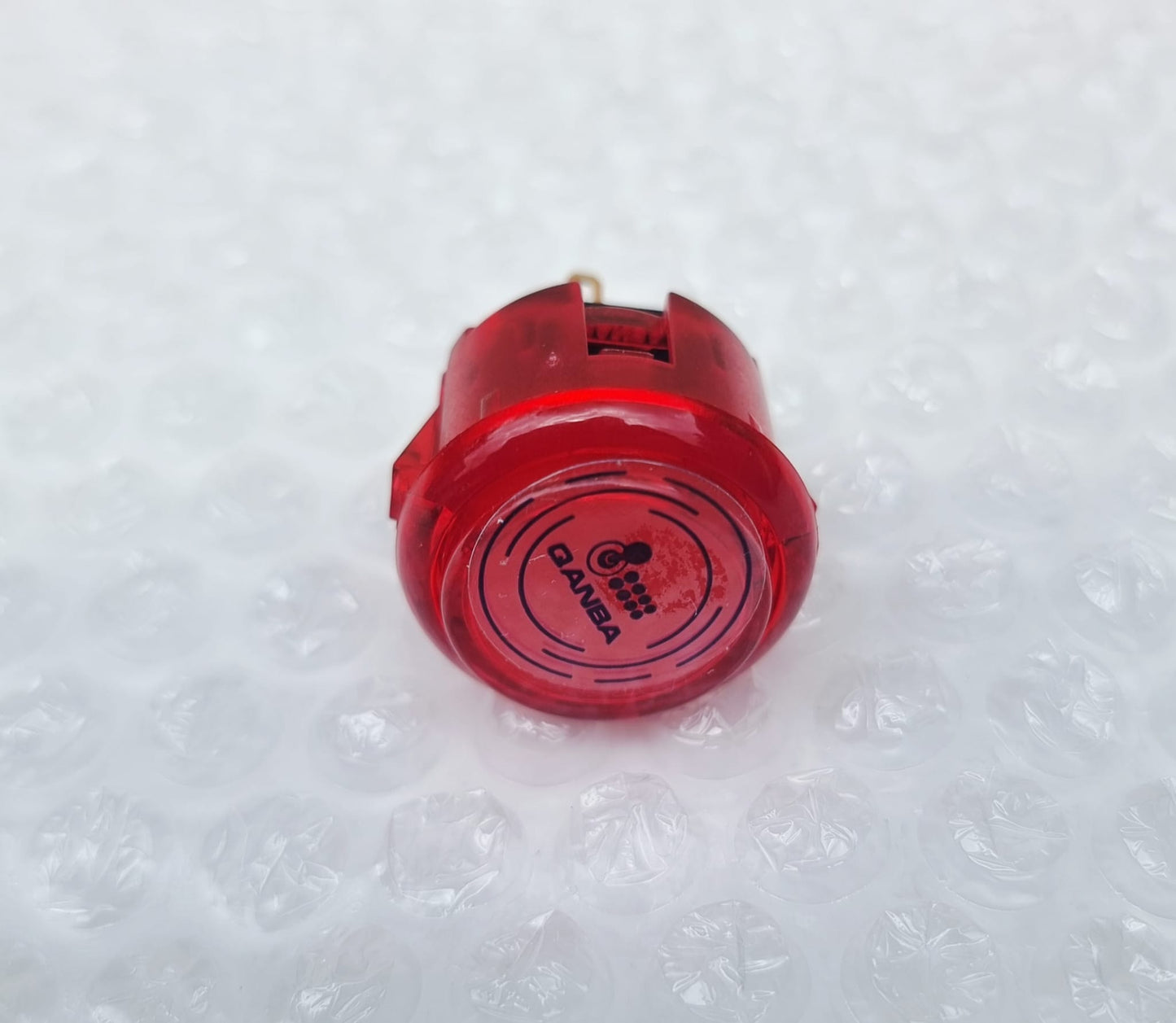Red 24mm QANBA Gravity KS Mechanical Shafts Silent Pushbutton